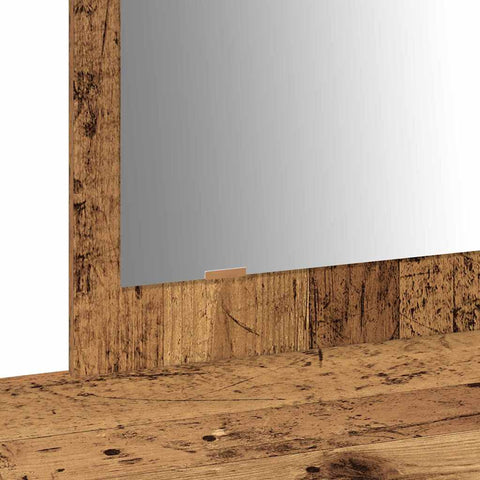 vidaXL Dressing Table Brown 100 x 40 x 70 cm Engineered wood