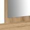 vidaXL Wall Hanging Dressing Table Artisan Oak 100x40x70 cm