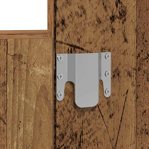 vidaXL Dressing Table Brown 60 x 40 x 70 cm Engineered wood