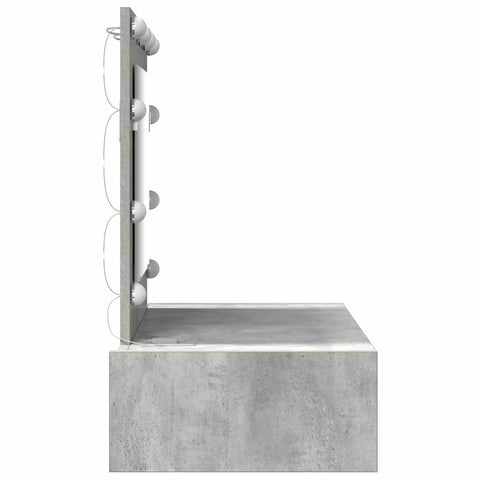 vidaXL Dressing Table with Drawer Grey 83 x 40 x 70 cm Engineered wood