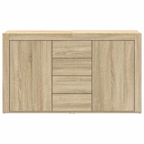 vidaXL Sideboard Sonoma Oak 120 x 36 x 69 cm Engineered Wood