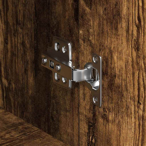 vidaXL Sideboard Smoked Oak 120 x 36 x 69 cm Engineered Wood