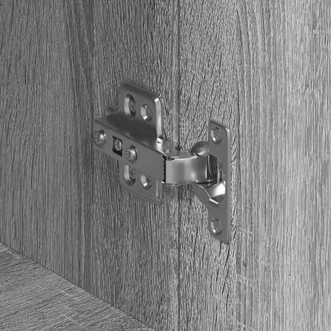 vidaXL Sideboard Grey Sonoma 120 x 36 x 69 cm Engineered Wood