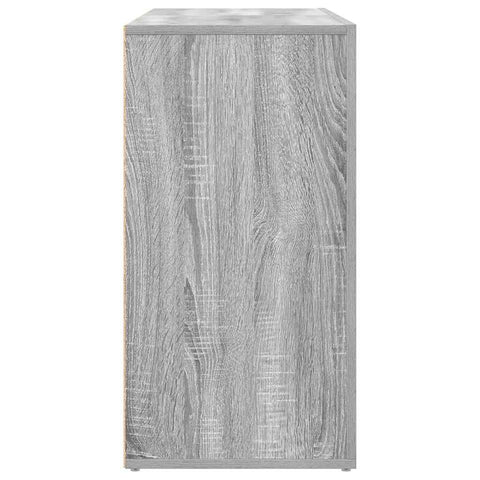 vidaXL Sideboard Grey Sonoma 120 x 36 x 69 cm Engineered Wood