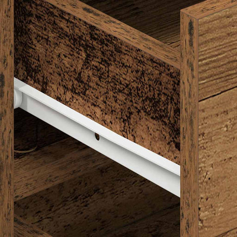 vidaXL Sideboard with Drawer Old Wood 120 x 36 x 69 cm Engineered Wood