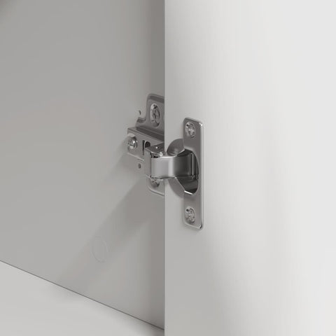 vidaXL Sideboard with Drawer White 120 x 41 x 75 cm Engineered wood