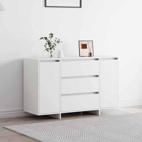 vidaXL Sideboard with Drawer White 120 x 41 x 75 cm Engineered wood