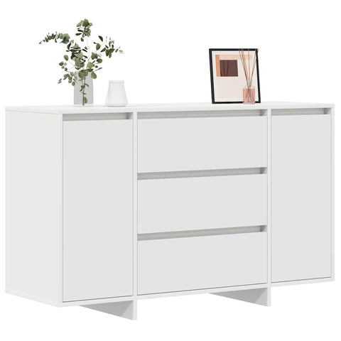 vidaXL Sideboard with Drawer White 120 x 41 x 75 cm Engineered wood