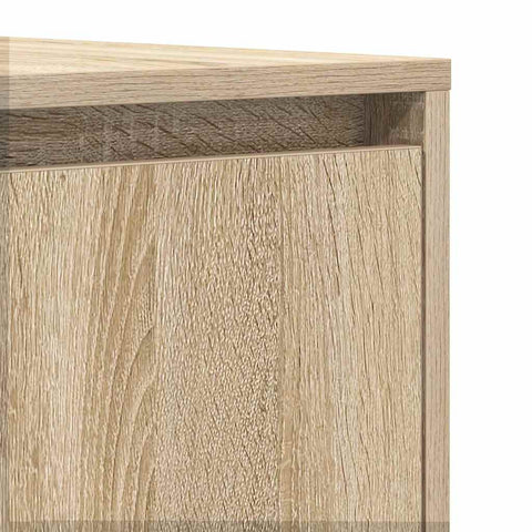 vidaXL Sideboard Sonoma oak 120 x 41 x 75 cm Engineered wood
