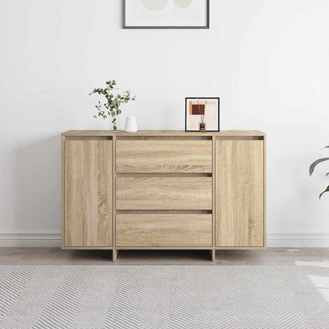 vidaXL Sideboard Sonoma oak 120 x 41 x 75 cm Engineered wood
