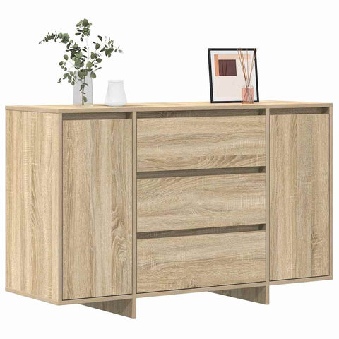 vidaXL Sideboard Sonoma oak 120 x 41 x 75 cm Engineered wood