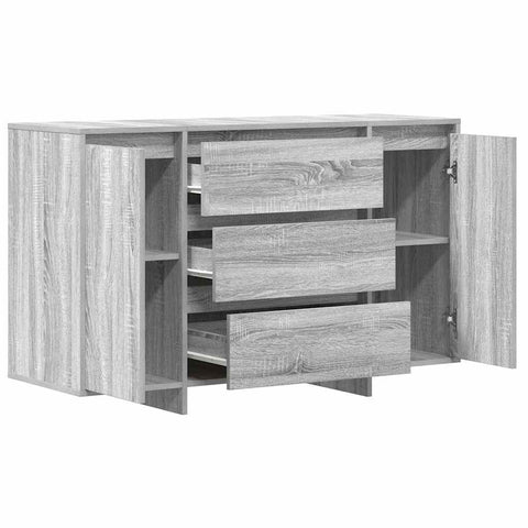 vidaXL Sideboard Grey sonoma 120 x 41 x 75 cm Engineered wood
