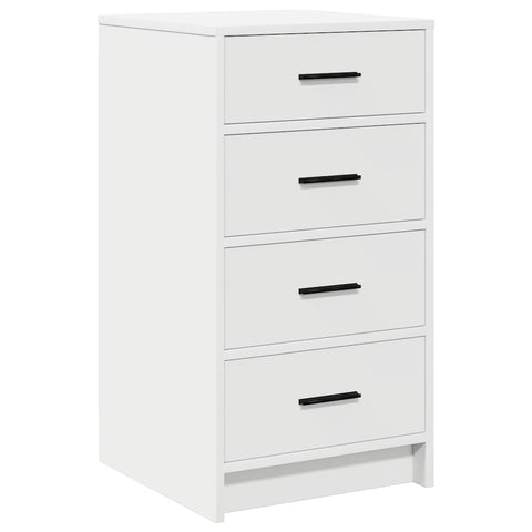 vidaXL Dressing Table 3 pcs White 40 x 41 x 135 cm Engineered wood