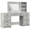 vidaXL Dressing Table 3 pcs Grey 40 x 41 x 135 cm Engineered wood
