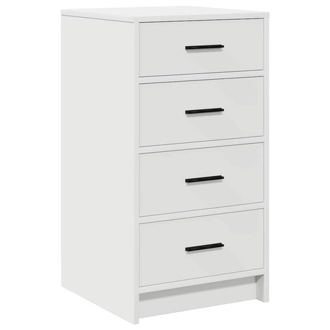 vidaXL Dressing Table 3 pcs White 40 x 41 x 135 cm Engineered wood