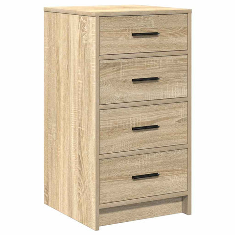 vidaXL Dressing Table 3 pcs Brown 40 x 41 x 135 cm Engineered wood
