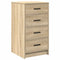 vidaXL Dressing Table 3 pcs Brown 40 x 41 x 135 cm Engineered wood