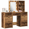 vidaXL Dressing Table 3 pcs Brown 40 x 41 x 135 cm Engineered wood