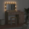 vidaXL Dressing Table 2 pcs Brown 40 x 41 x 75 cm Engineered wood