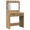 vidaXL Dressing Table 2 pcs Brown 40 x 41 x 75 cm Engineered wood