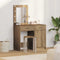 vidaXL Dressing Table 2 pcs Brown 50 x 41 x 135 cm Engineered wood