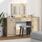 vidaXL Dressing Table 3 pcs Brown 40 x 41 x 75 cm Engineered wood