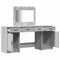 vidaXL Dressing Table 3 pcs Grey 40 x 41 x 75 cm Engineered wood