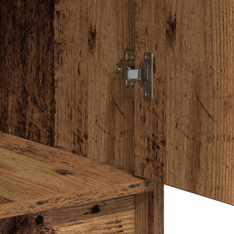 vidaXL Dressing Table 3 pcs Brown 40 x 41 x 75 cm Engineered wood