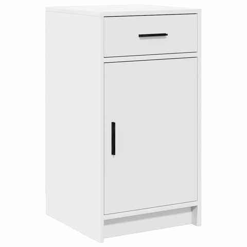 vidaXL Dressing Table with Door White 50 x 41 x 135 cm Engineered Wood