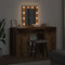 vidaXL Dressing Table with Door Brown 50 x 41 x 135 cm Engineered wood