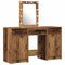 vidaXL Dressing Table with Door Brown 50 x 41 x 135 cm Engineered wood