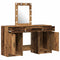 vidaXL Dressing Table with Door Brown 50 x 41 x 135 cm Engineered wood