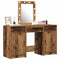 vidaXL Dressing Table with Door Brown 50 x 41 x 135 cm Engineered wood