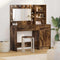 vidaXL Dressing Table 2 pcs Brown 78.5 x 41 x 135 cm Engineered wood