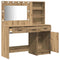 vidaXL Dressing Table 2 pcs Brown 78.5 x 41 x 135 cm Engineered wood