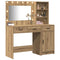 vidaXL Dressing Table 2 pcs Brown 78.5 x 41 x 135 cm Engineered wood