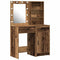 vidaXL Dressing Table Set with Drawer 2 pcs Old wood 50 x 41 x 135 cm