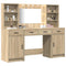 vidaXL Dressing Table Set 3 pcs Sonoma Oak 78.5 x 41 x 135 cm