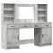 vidaXL Dressing Table Set 3 pcs Concrete Grey 78.5 x 41 x 135 cm