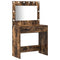 vidaXL Dressing Table Set 3 pcs Smoked Oak 78.5 x 41 x 135 cm