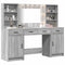 vidaXL Dressing Table Set 3 pcs Grey sonoma 78.5 x 41 x 135 cm