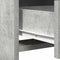 vidaXL Dressing Table Set 3 pcs Concrete Grey 50 x 41 x 135 cm