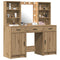 vidaXL Dressing Table Set with Door 3 pcs Artisan oak 50 x 41 x 135 cm