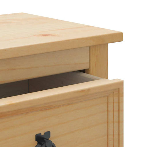 vidaXL 2 Piece Bathroom Furniture Set Corona Solid Wood Pine