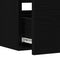 vidaXL Bathroom Furniture Set 3 pcs Black oak 80 x 38.5 x 45 cm