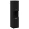vidaXL Bathroom Furniture Set 2 pcs Black Oak 90 x 38.5 x 46 cm