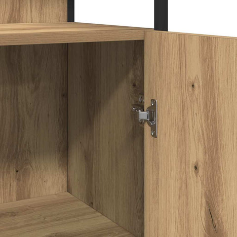vidaXL Bathroom Vanity Units Brown 33 x 33 x 185.5 cm Engineered wood