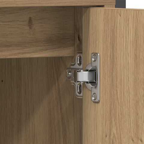 vidaXL Bathroom Vanity Units Brown 33 x 33 x 185.5 cm Engineered wood