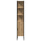 vidaXL Bathroom Vanity Units Brown 33 x 33 x 185.5 cm Engineered wood
