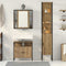 vidaXL Bathroom Cabinet Set Other 3 pcs Artisan oak 33 x 33 x 185.5 cm